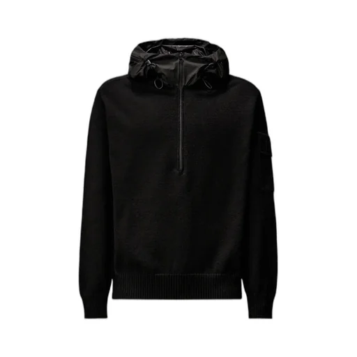 Half-Zip Hooded Jumper