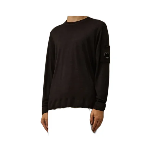 Lens Detail Wool Sweater