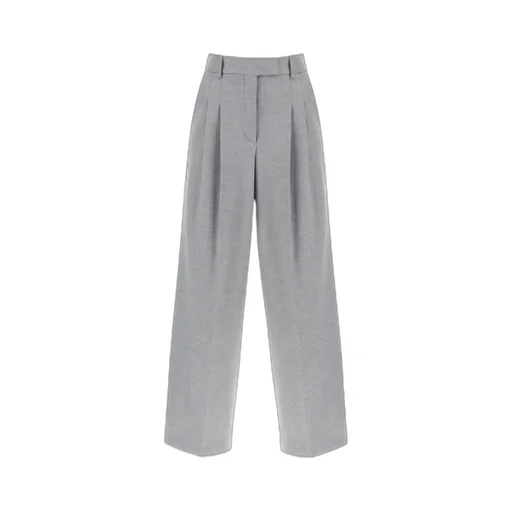 High-Waist Wide-Leg Trousers