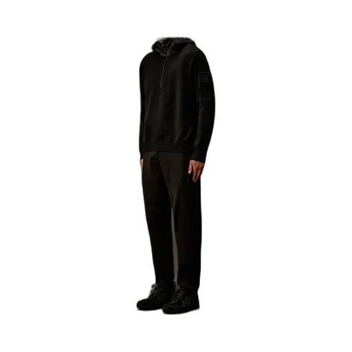 Half-Zip Hooded Jumper