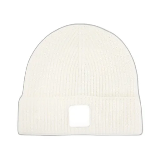 Logo Patch Knitted Beanie