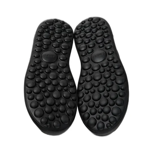 Black Leather And Nubuk Sneakers