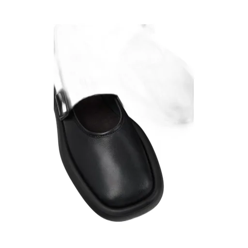 Leather Ballerina Shoes