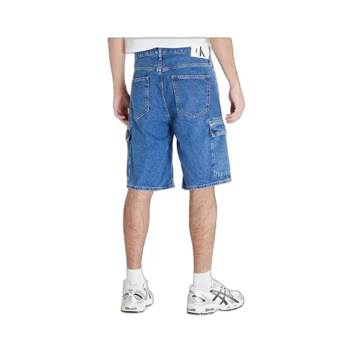 Denim Cargo Shorts