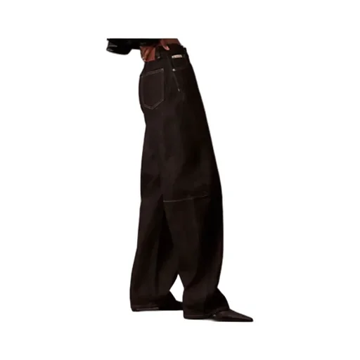 High Rise Barrel Jeans