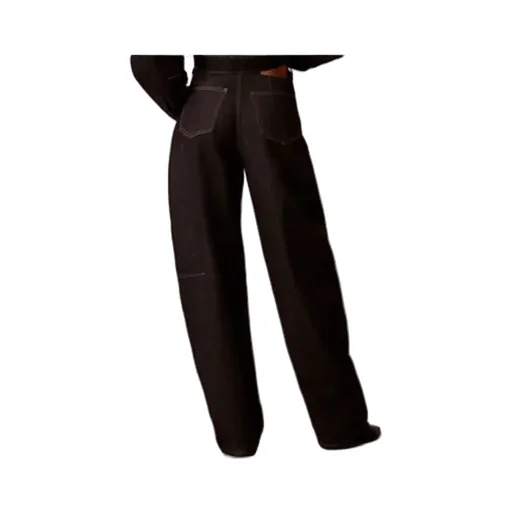 High Rise Barrel Jeans