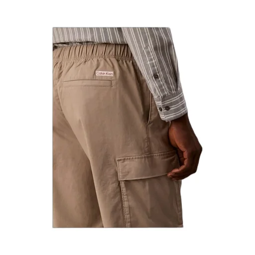 Straight Cotton Cargo Pants