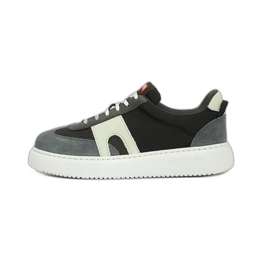 Multicolor Textile And Nubuck Sneakers