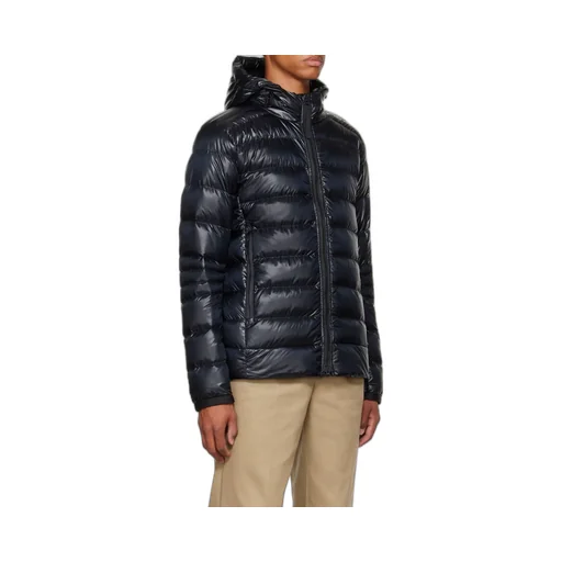 Logo-Patch Hooded Puffer Jacket