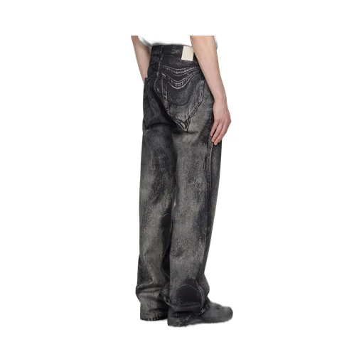 Abstract-Pattern Jeans