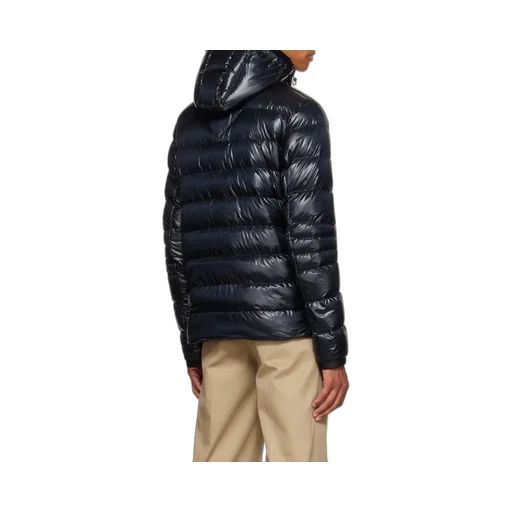 Logo-Patch Hooded Puffer Jacket