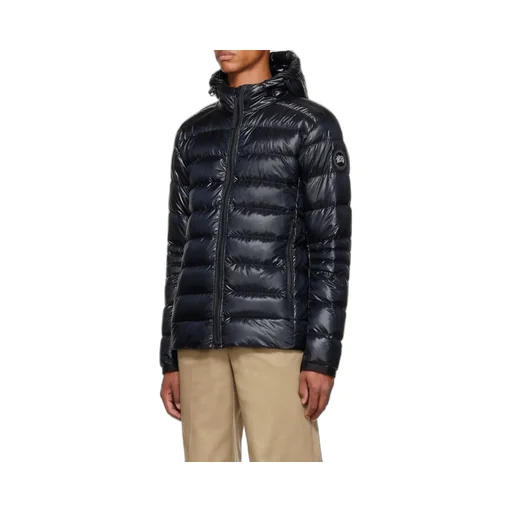 Logo-Patch Hooded Puffer Jacket