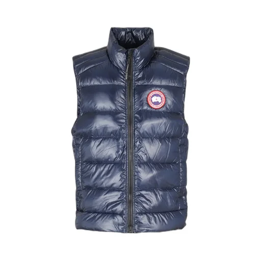Zippered Sleeveless Down Vest