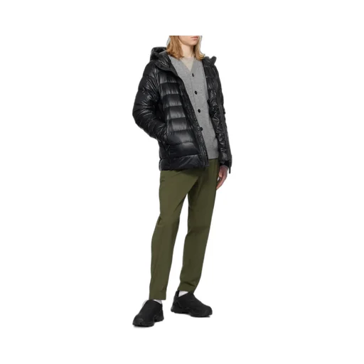 Logo-Patch Hooded Puffer Jacket