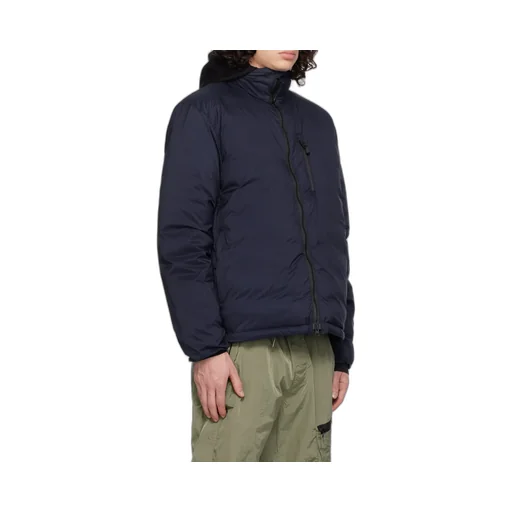 Down-Feather Logo-Patch Jacket