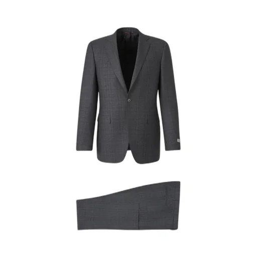Checked Two-Piece Suit
