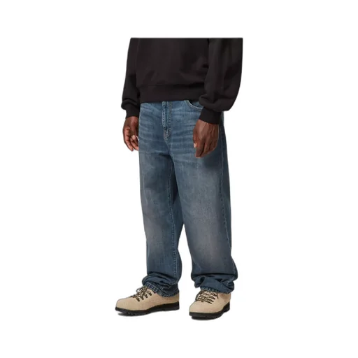 Aaron Logo Patch Jeans