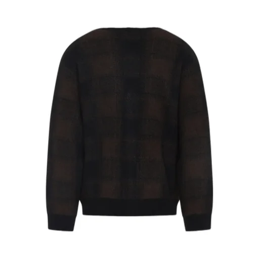 Long-Sleeved Knitted Cardigan