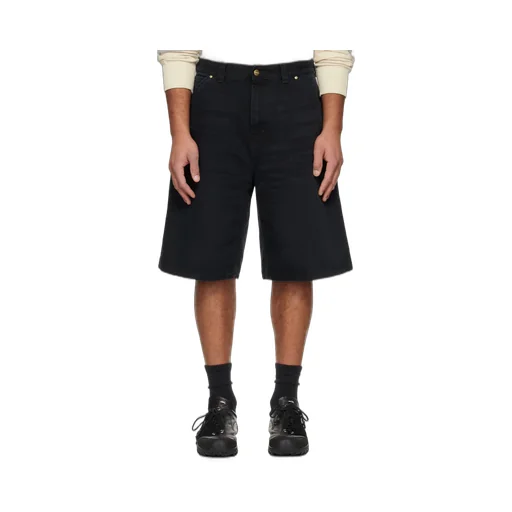 Og Single Knee Denim Shorts