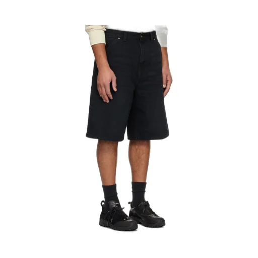 Og Single Knee Denim Shorts