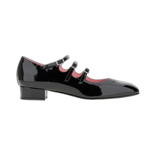 Square Toe Low-Heeled Shoes