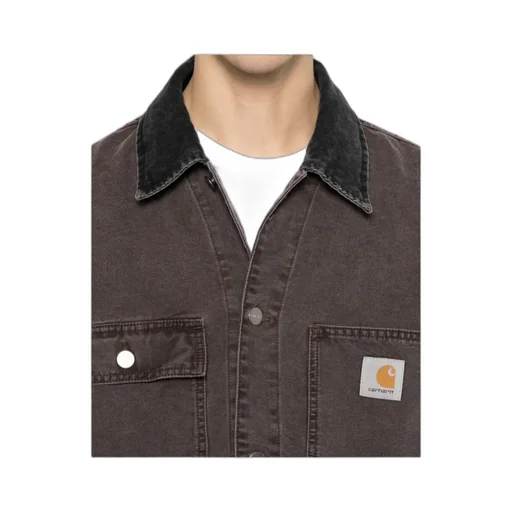 Mitch Logo Patch Denim Shirt