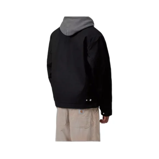 Logo Embroidered Zip-Up Jacket