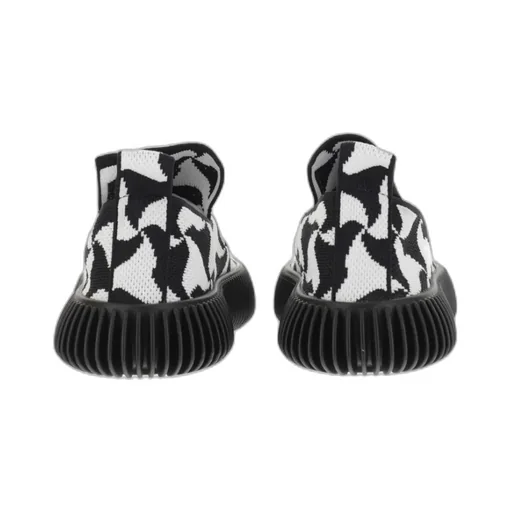 Interwoven Designed Slip-On Sneakers