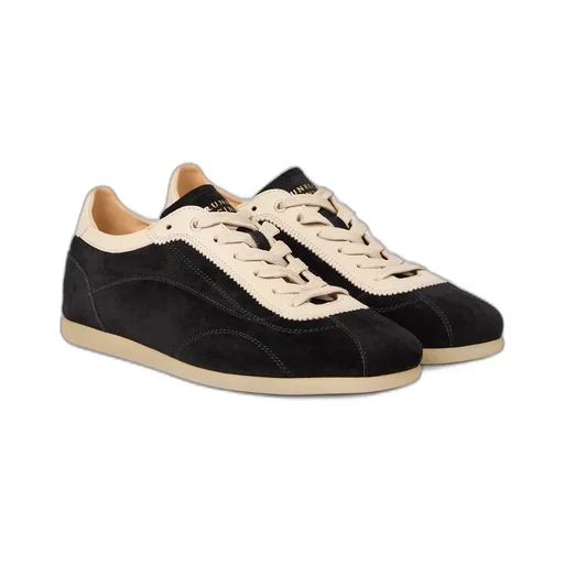 Suede Panelled Sneakers