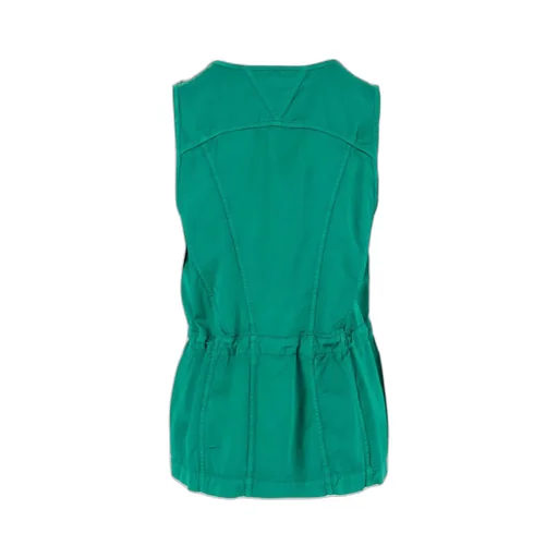 Sleeveless Satin Top