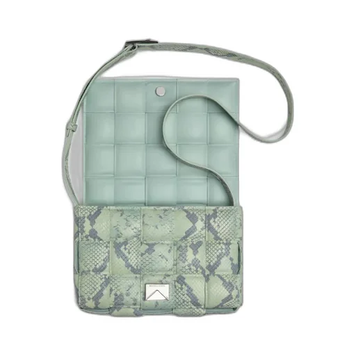Padded Cassette Printed Crossbody Bag