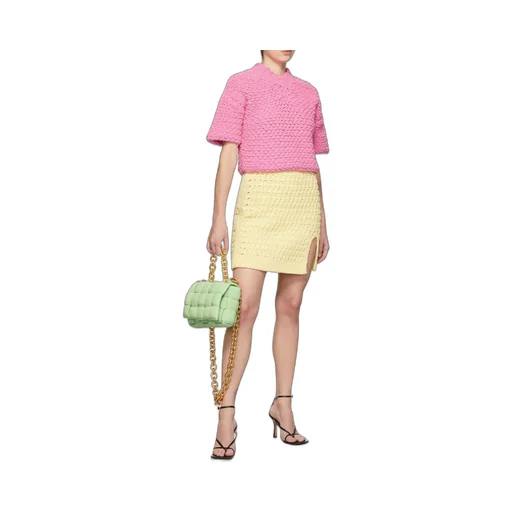High-Waisted Knitted Skirt