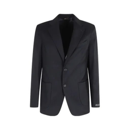 Wool Single-Breasted Jacket