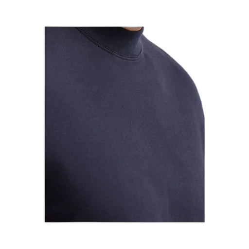 Jersey Mock Neck T-Shirt