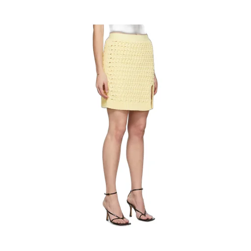 High-Waisted Knitted Skirt