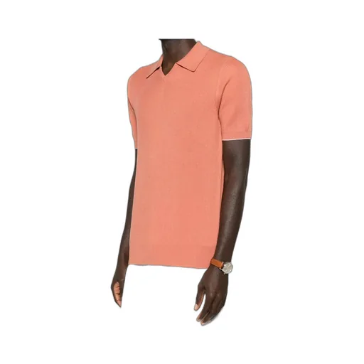 V-Neck Ribbed T-Shirt