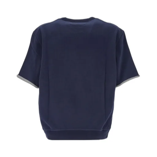 Short-Sleeved Crewneck Sweatshirt