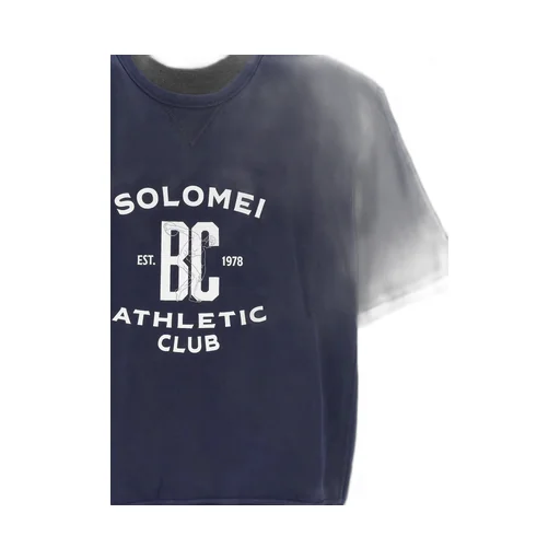 Short-Sleeved Crewneck Sweatshirt