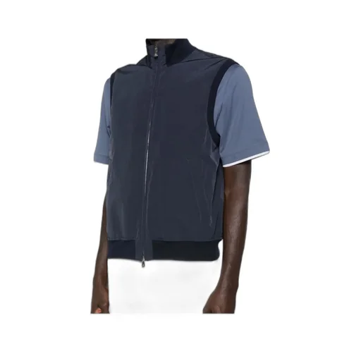 Sleeveless Zip Jacket