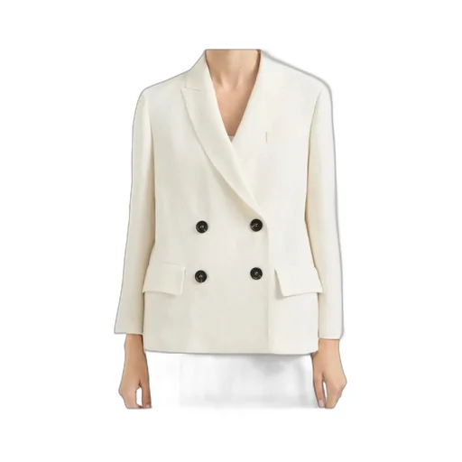 Double-Breasted Tailored Blazer