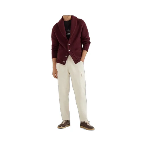 Shawl-Collar Cardigan