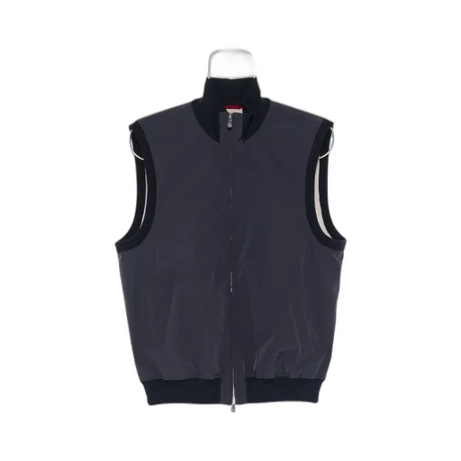 Sleeveless Zip Jacket