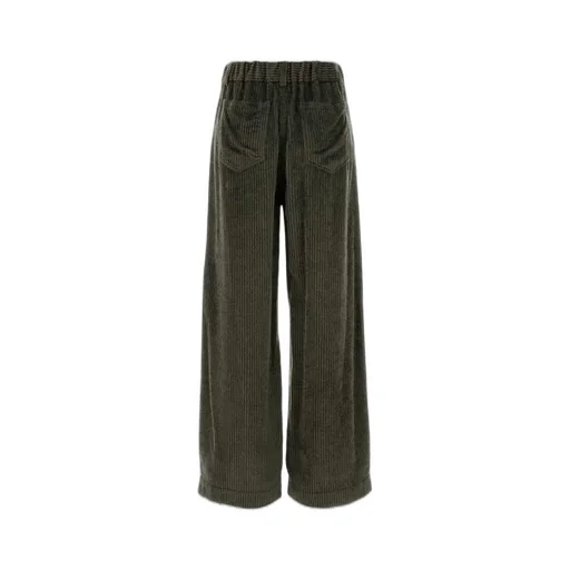 Drawstring Corduroy Pants