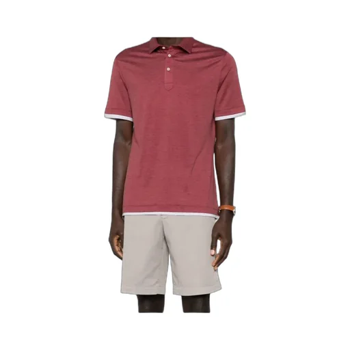 Short-Sleeved Polo Shirt