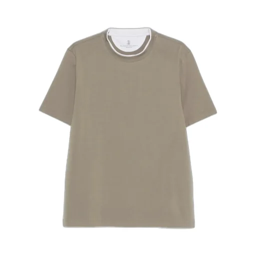 Contrast-Trim T-Shirt