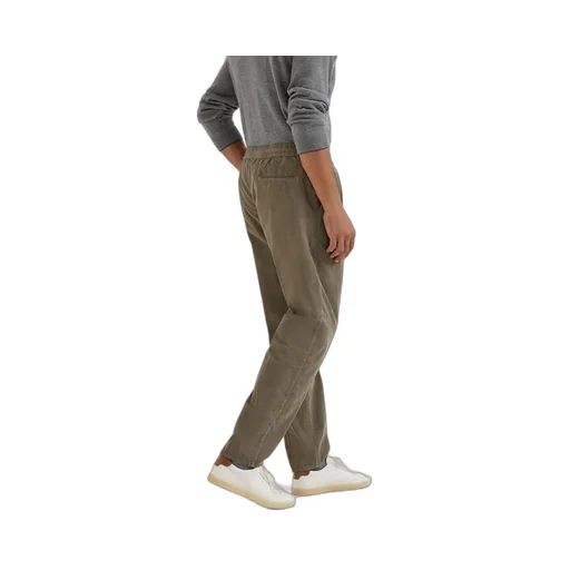 Garment-Dyed Corduroy Trousers