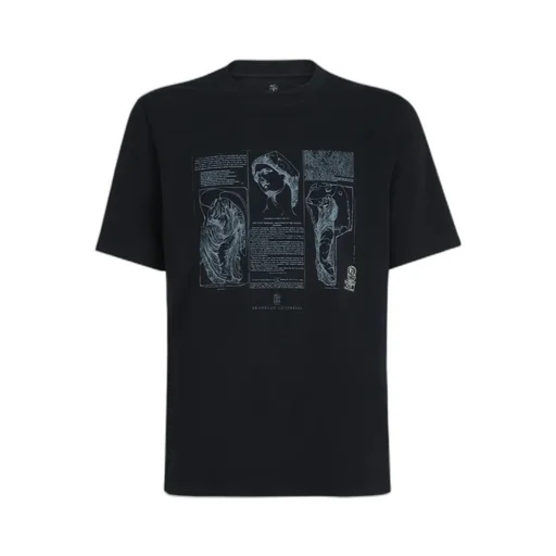Print Crew-Neck T-Shirt