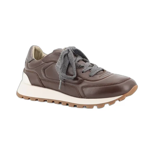 Round Toe Low-Top Sneakers