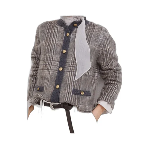 Jacquard Cardigan