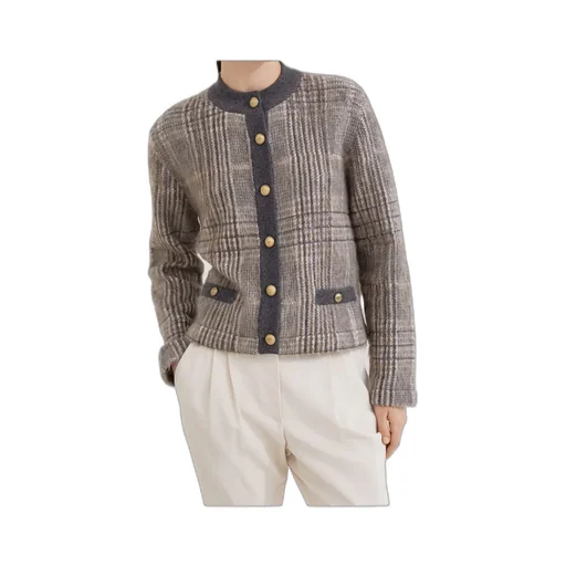 Jacquard Cardigan